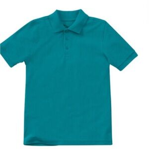 Cherokee Ultimate Polo Teal Shirt Youth Large (12/14)